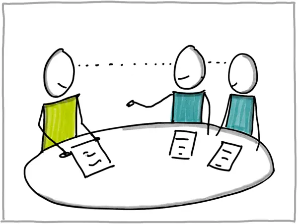 Im Meeting auf Augenhöhe 