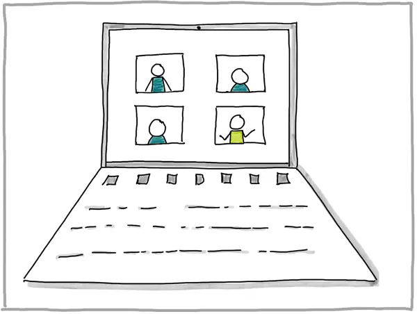 Online stark auftreten – präsent sein in Teams, Zoom & Co